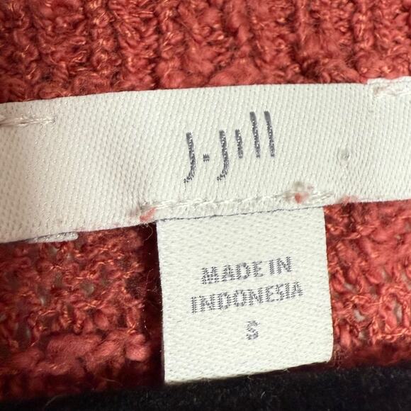 J.Jill Salmon short sleeved v-neck tunic small - Picture 5 of 8